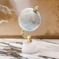 Essential Blue - White - Gold Globe