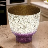 Essential Silver - Purple Flower Vase