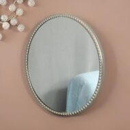 Essential Round Nickel Plated Mirror