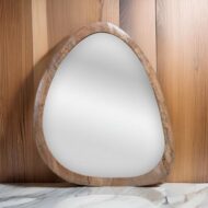 Premium Brown Color Framed Mirror