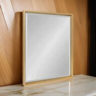 Premium Square Gold Plated Mirror