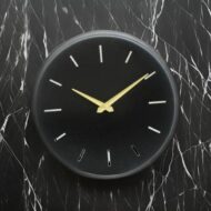 Essential Black Wall Clock