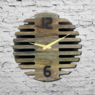 Essential Brown - Black Wall Clock